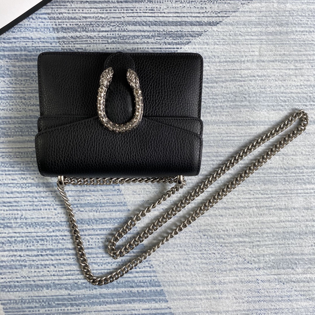 421970, Dionysus leather mini bag, GUCCI Chain Bags for Women