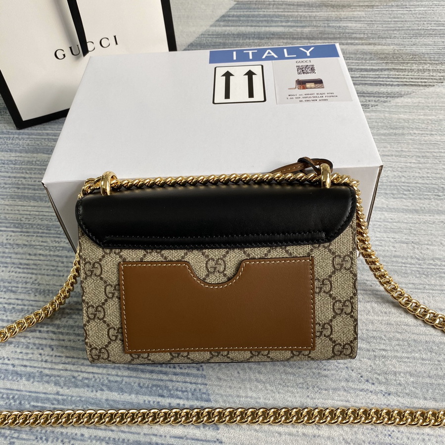 409487 Padlock small GG shoulder bag, GUCCI Mini Bags for Women