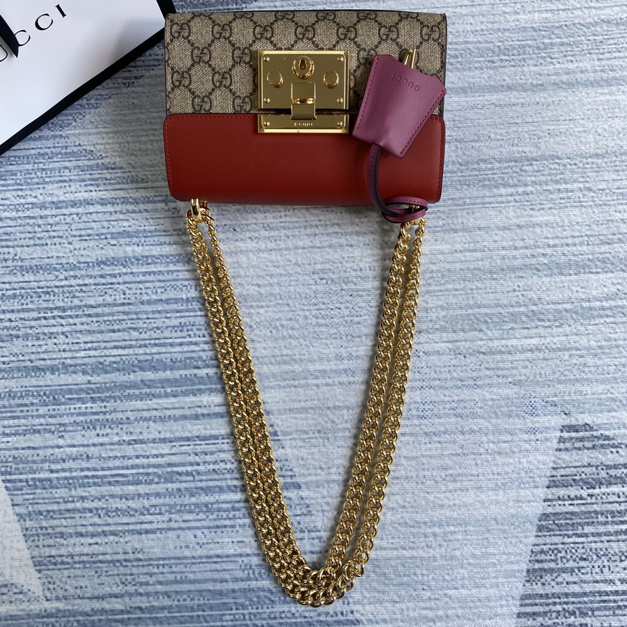 409487 Padlock small GG shoulder bag, GUCCI Mini Bags for Women