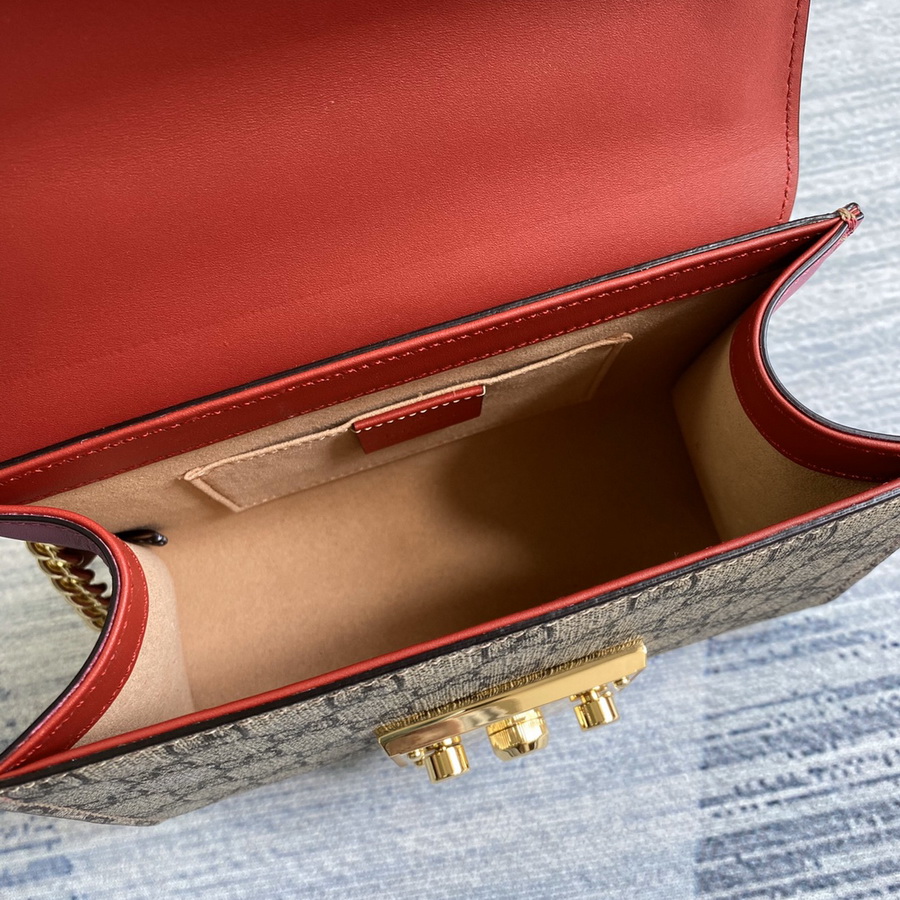 409487 Padlock small GG shoulder bag, GUCCI Mini Bags for Women