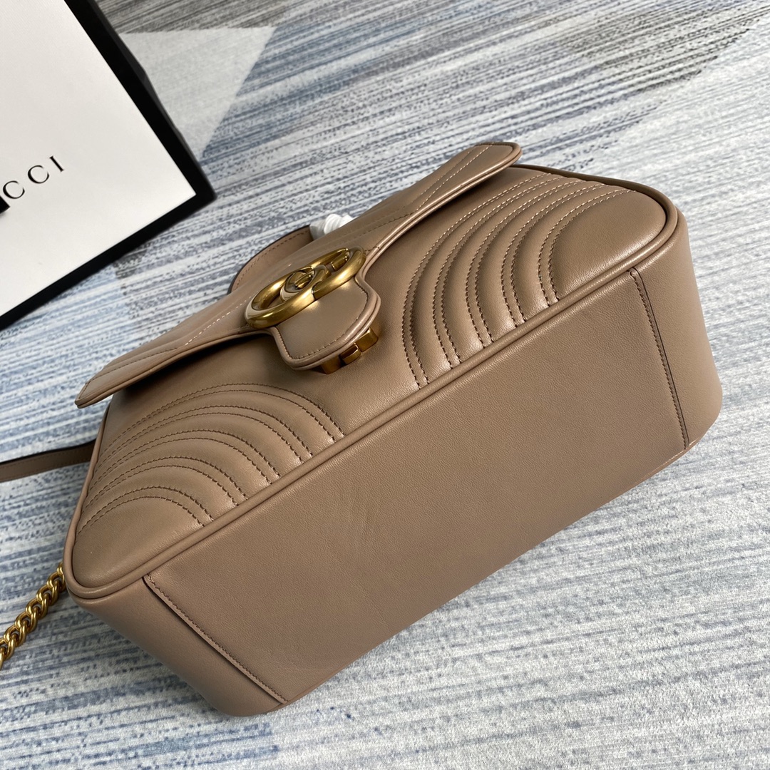 498110 GG Marmont small top handle bag, GUCCI Top Handle Bags for Women