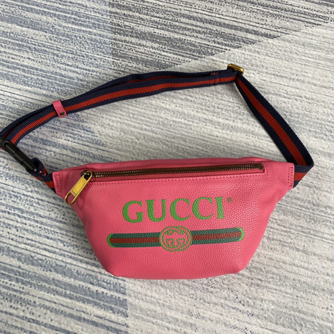 527792, Gucci Print small belt bag, GUCCI BAG