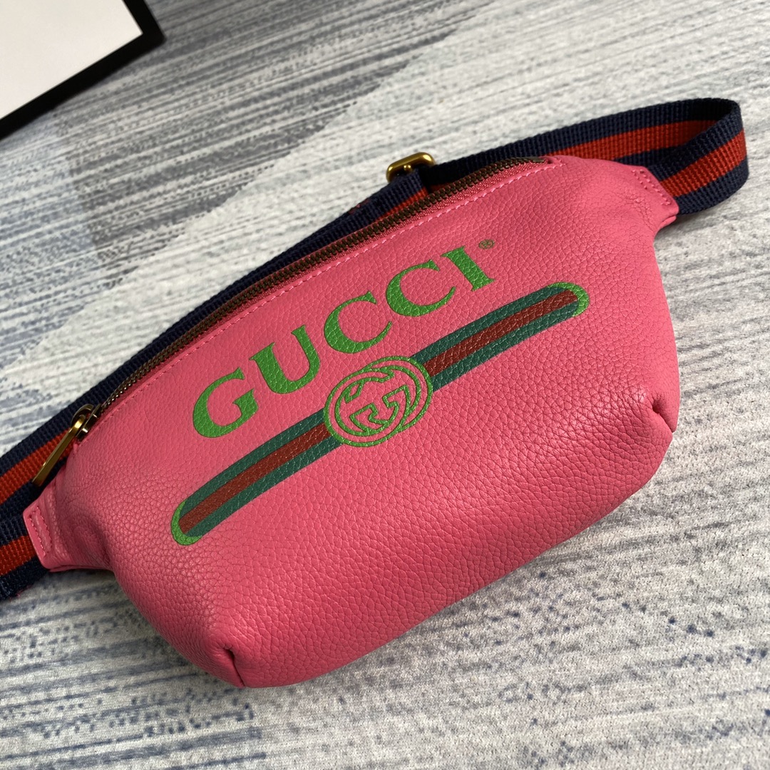 527792, Gucci Print small belt bag, GUCCI BAG