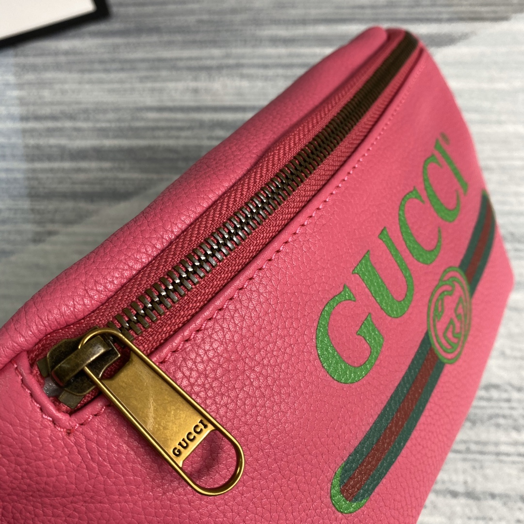 527792, Gucci Print small belt bag, GUCCI BAG