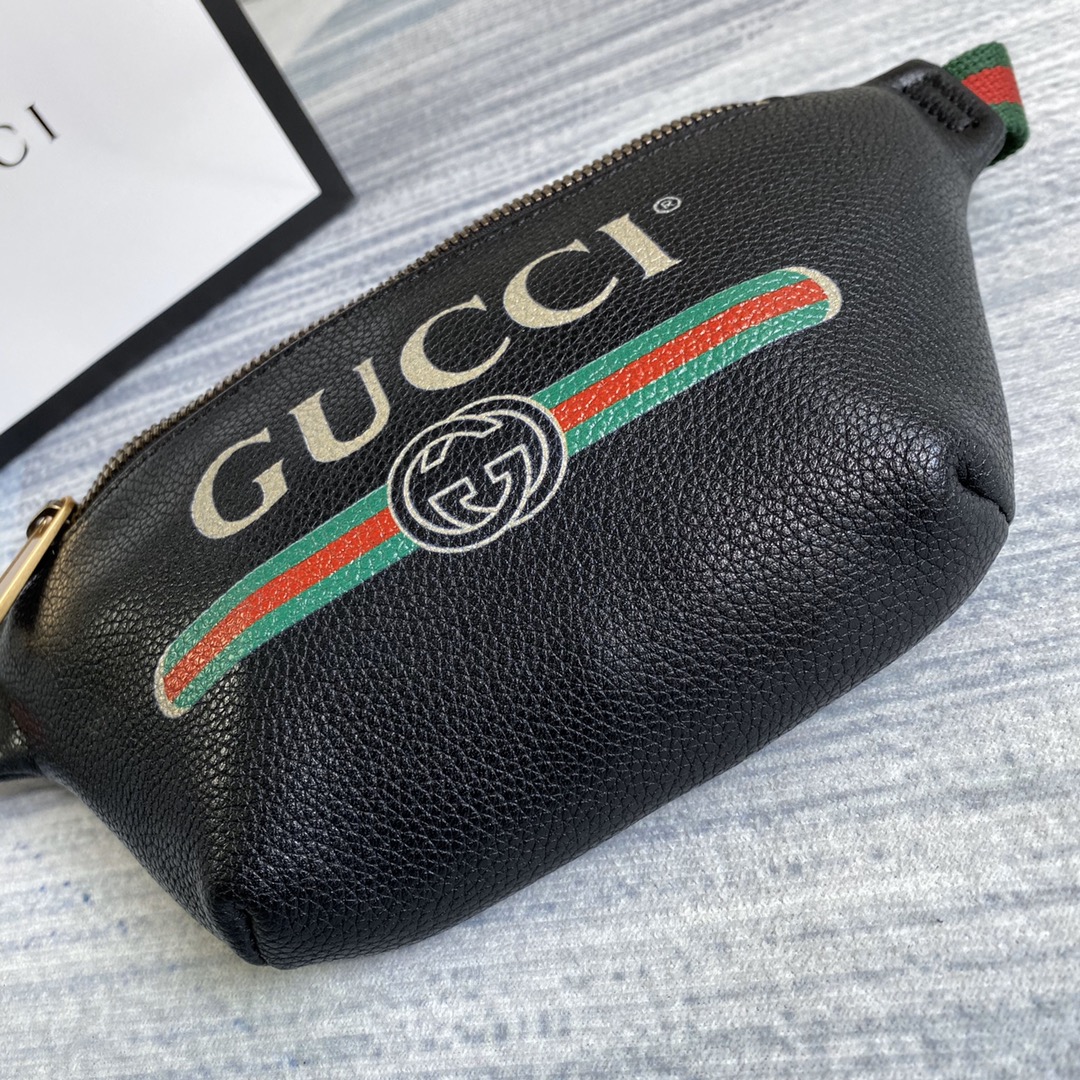527792, Gucci Print small belt bag, GUCCI BAG