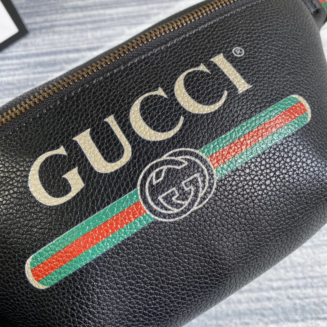 527792, Gucci Print small belt bag, GUCCI BAG