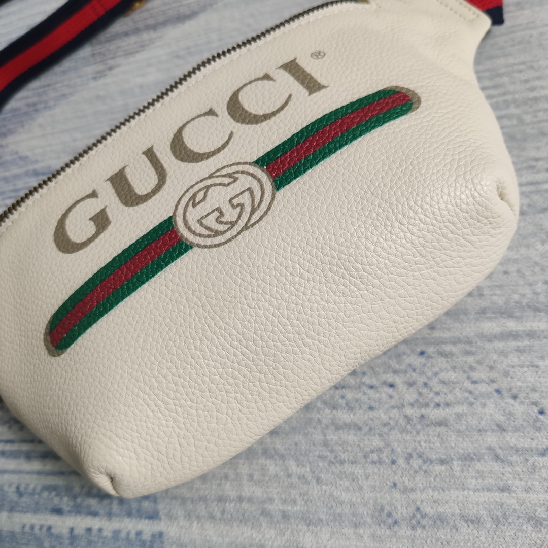 527792, Gucci Print small belt bag, GUCCI BAG