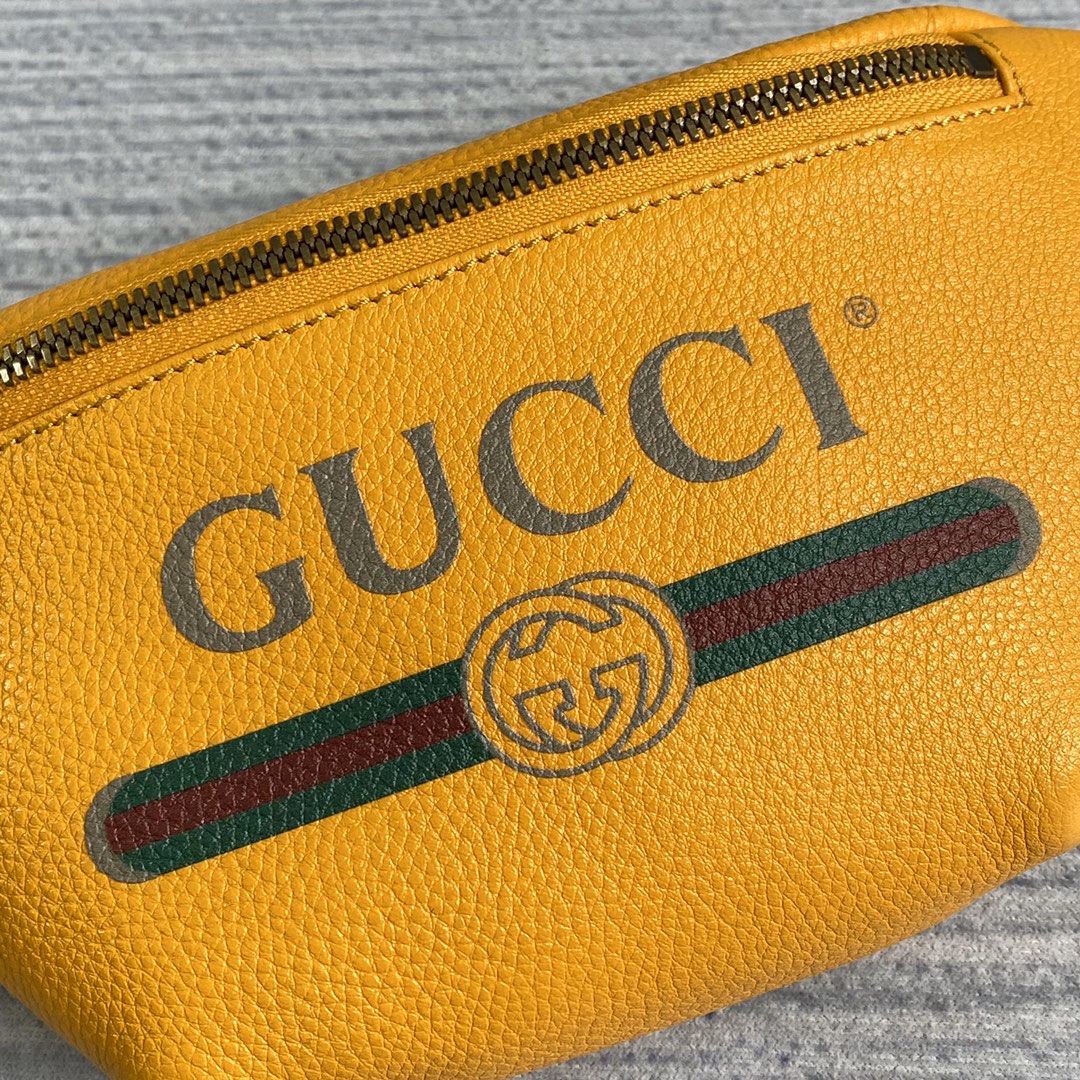 527792, Gucci Print small belt bag, GUCCI BAG