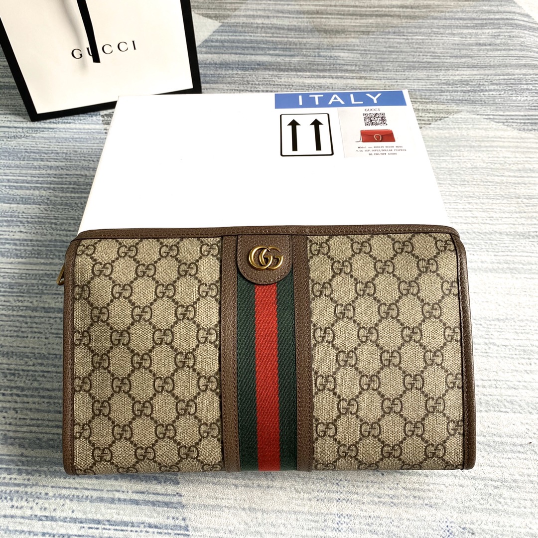598234 Ophidia GG toiletry case, GUCCI Tote Bags for Men