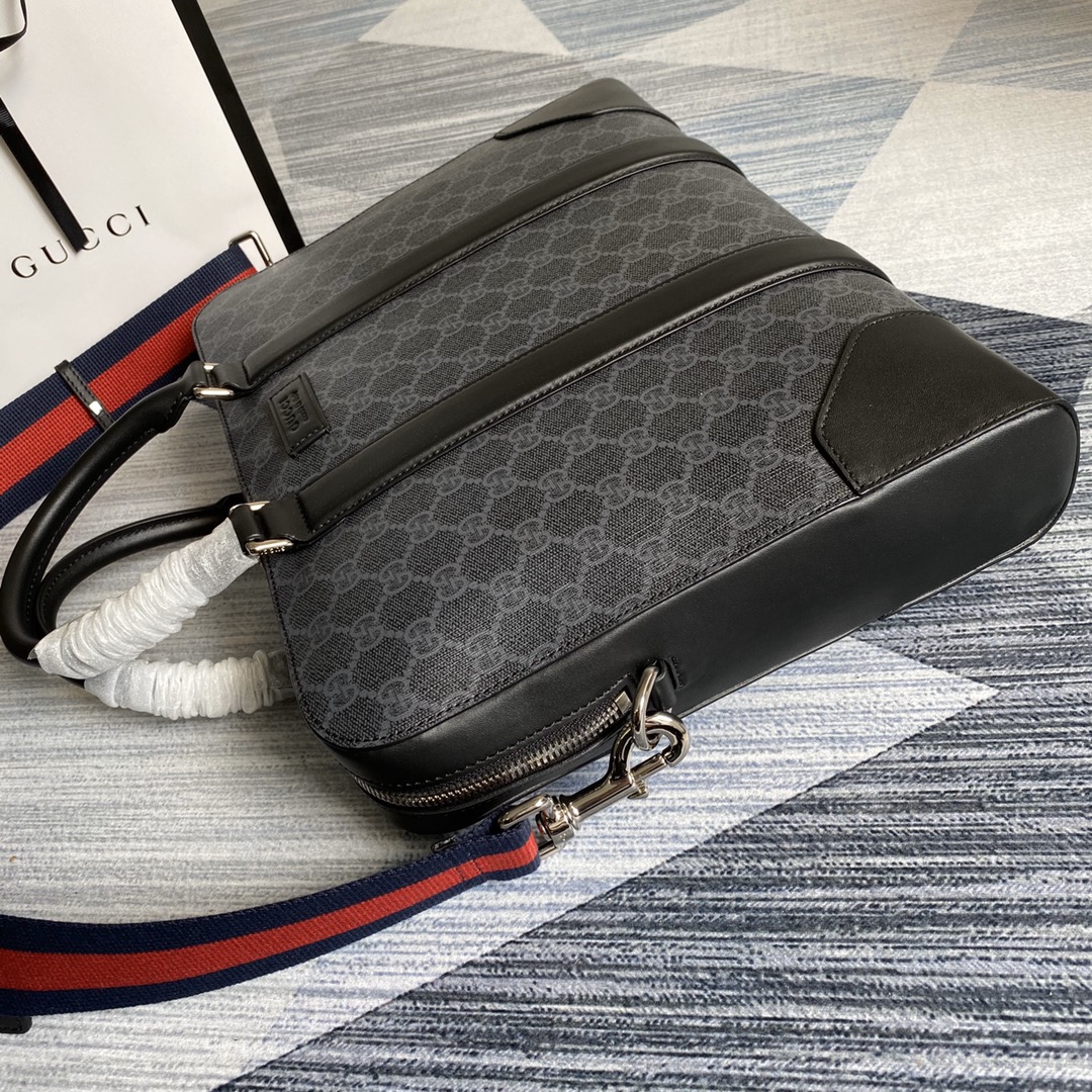 474135 GG Black briefcase, Briefcases for Men