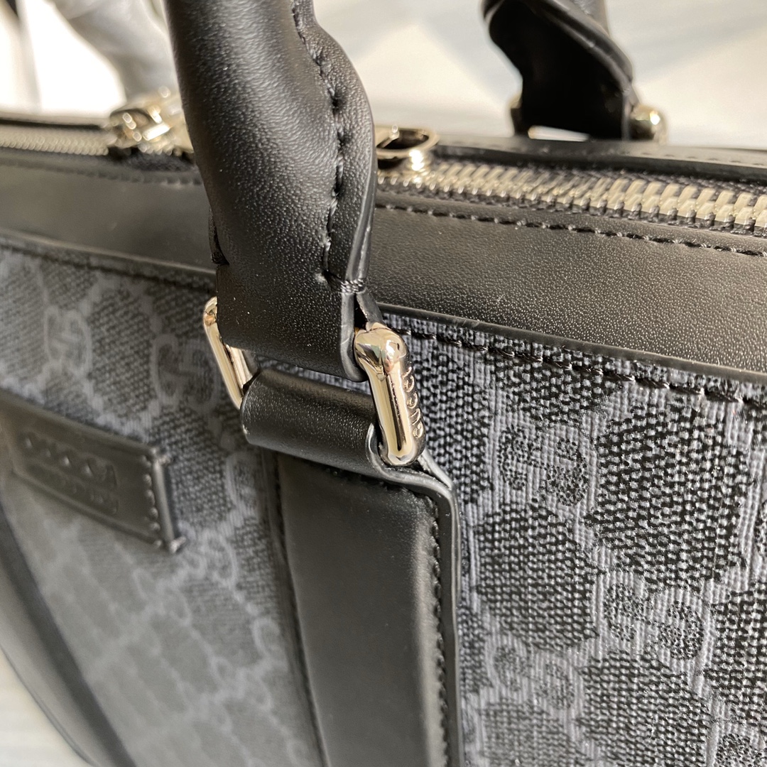474135 GG Black briefcase, Briefcases for Men