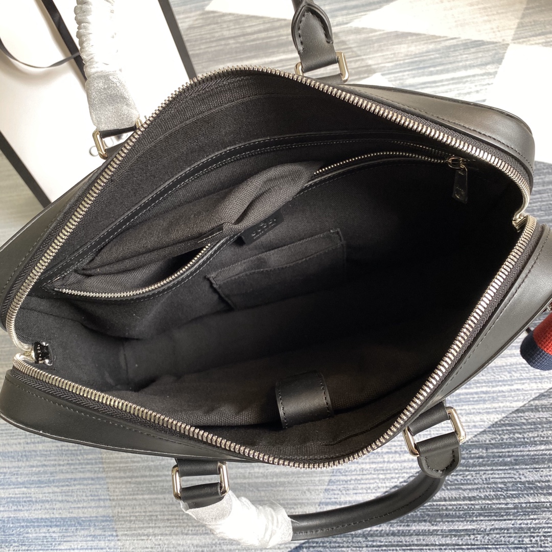474135 GG Black briefcase, Briefcases for Men