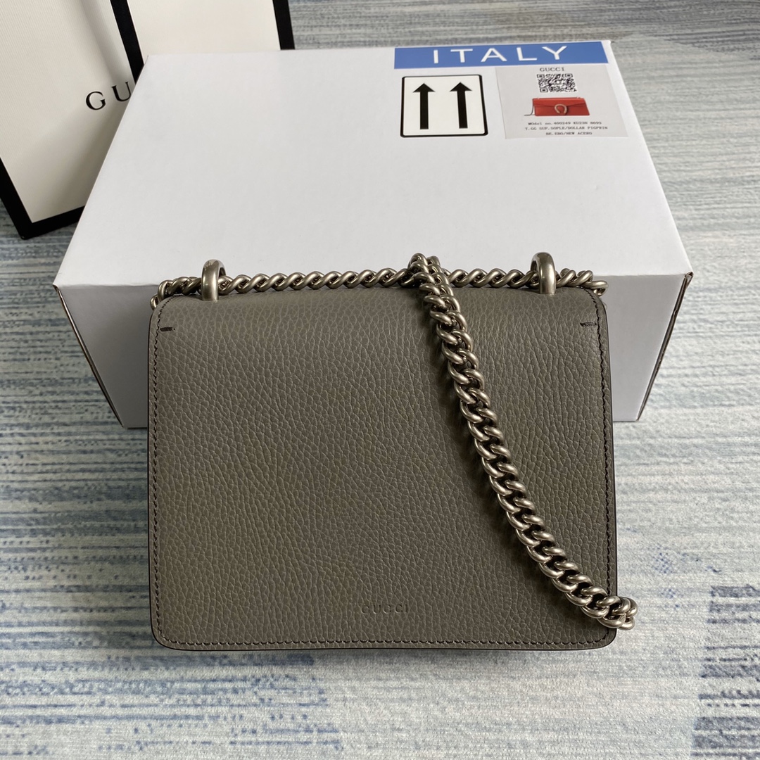 421970, Dionysus leather mini bag, GUCCI Chain Bags for Women