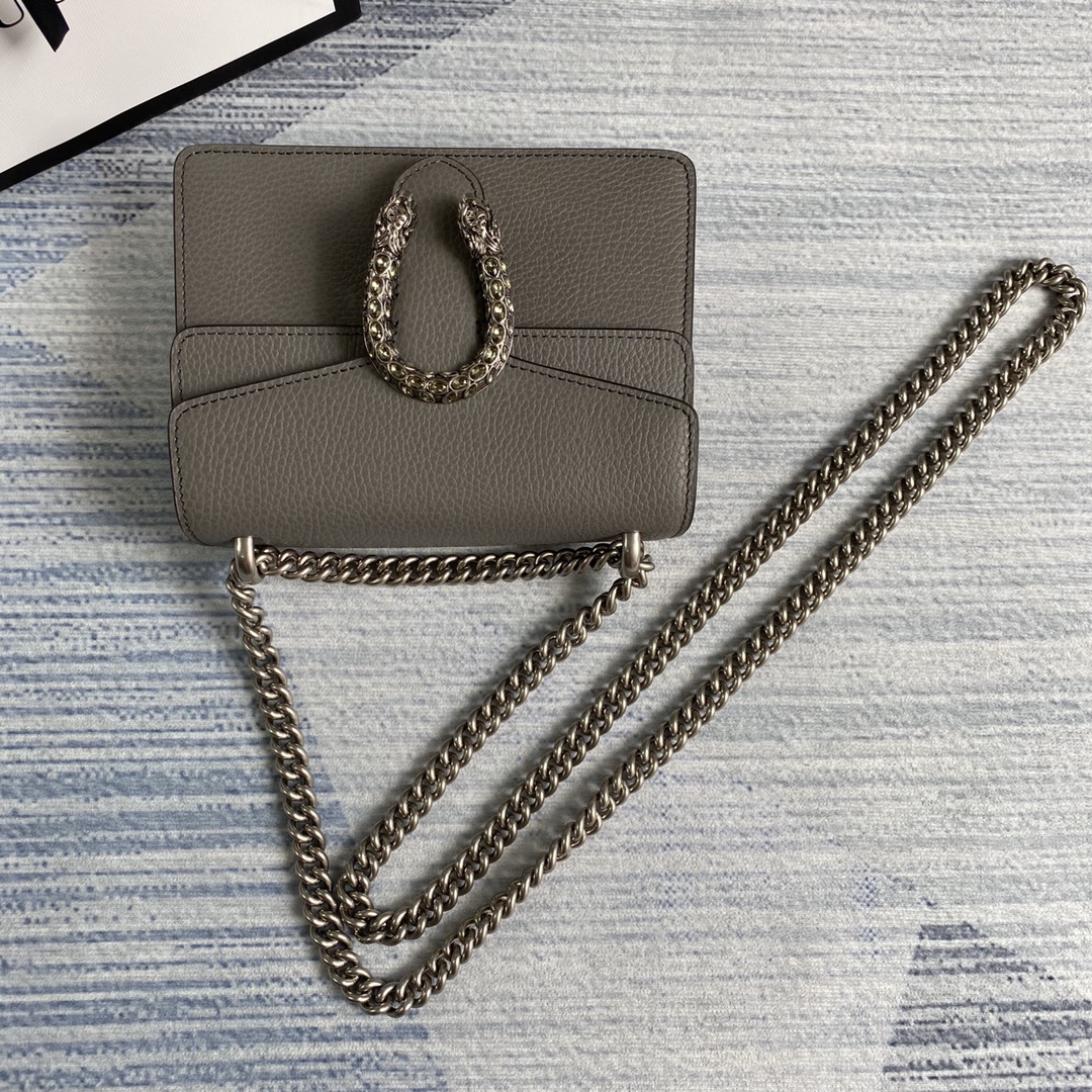 421970, Dionysus leather mini bag, GUCCI Chain Bags for Women