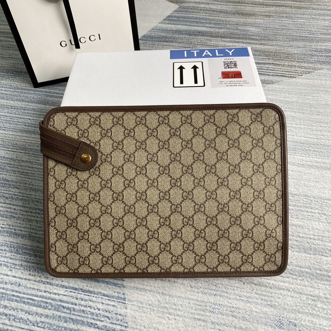 597619 Ophidia GG pouch, GUCCI Travel Pouches for Men