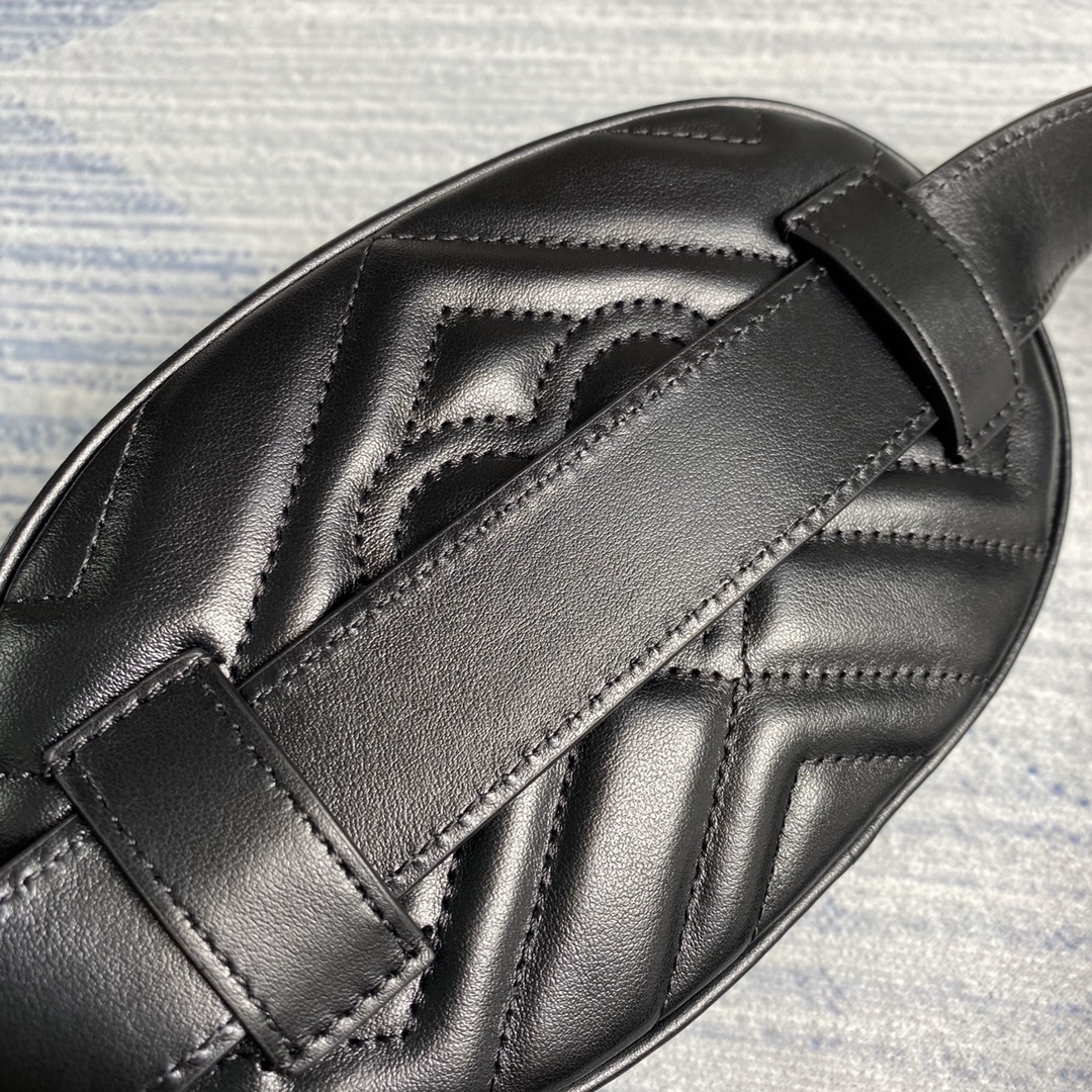 476434 GG Marmont matelassé leather belt bag