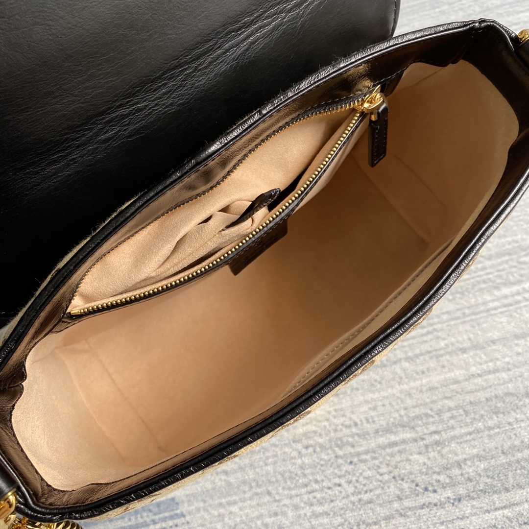 498110 GG Marmont small top handle bag, GUCCI Top Handle Bags for Women