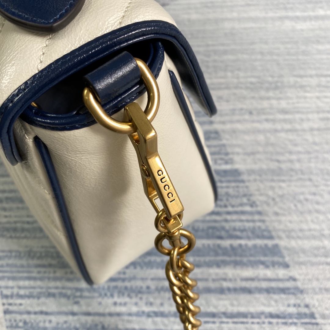 498110 GG Marmont small top handle bag, GUCCI Top Handle Bags for Women