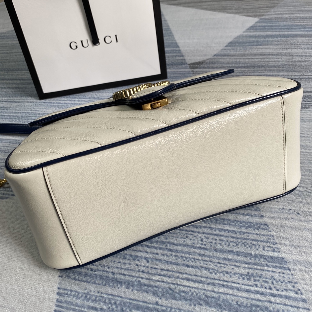498110 GG Marmont small top handle bag, GUCCI Top Handle Bags for Women