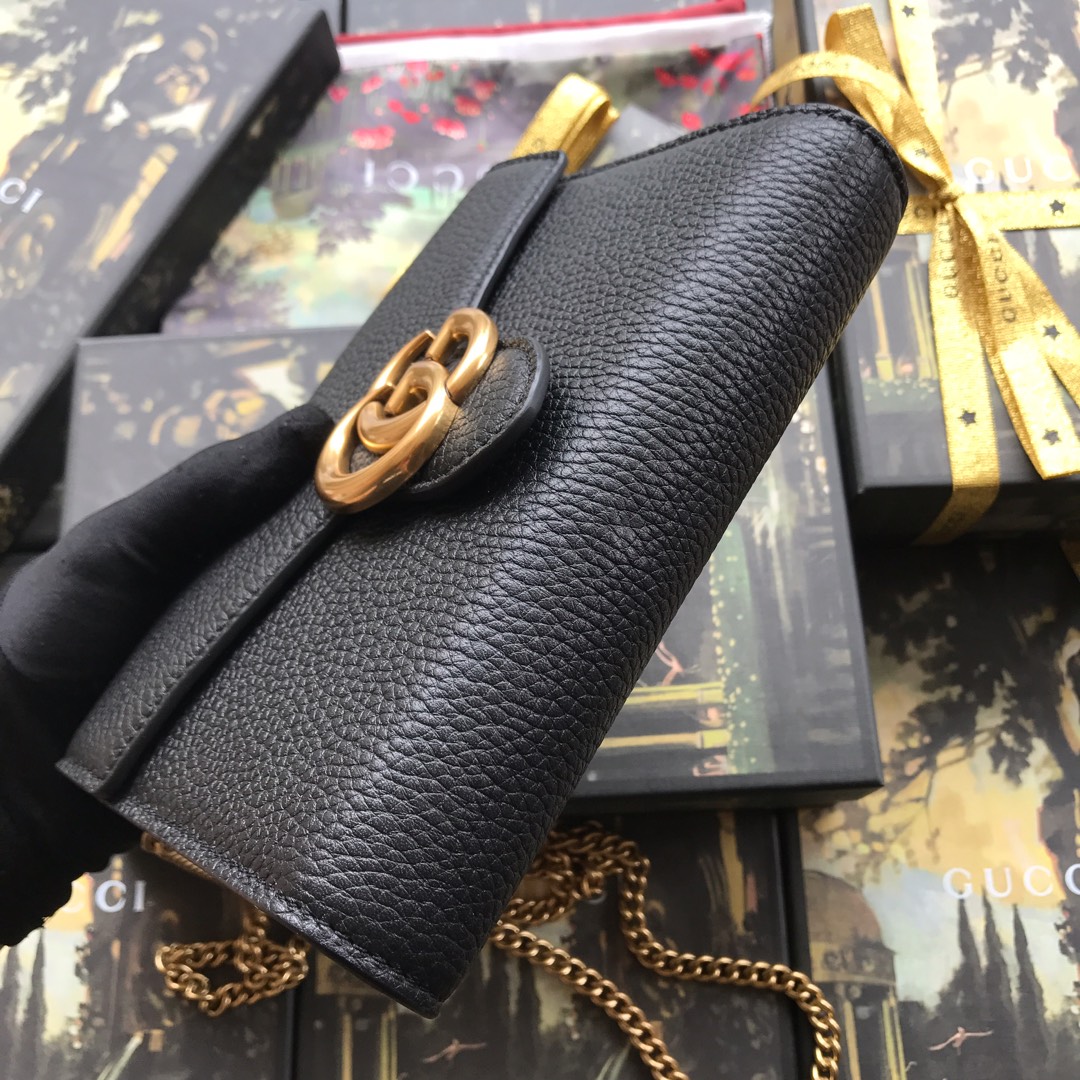 401232 GUCCI GG Marmont leather mini chain bag
