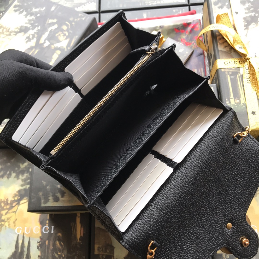 401232 GUCCI GG Marmont leather mini chain bag