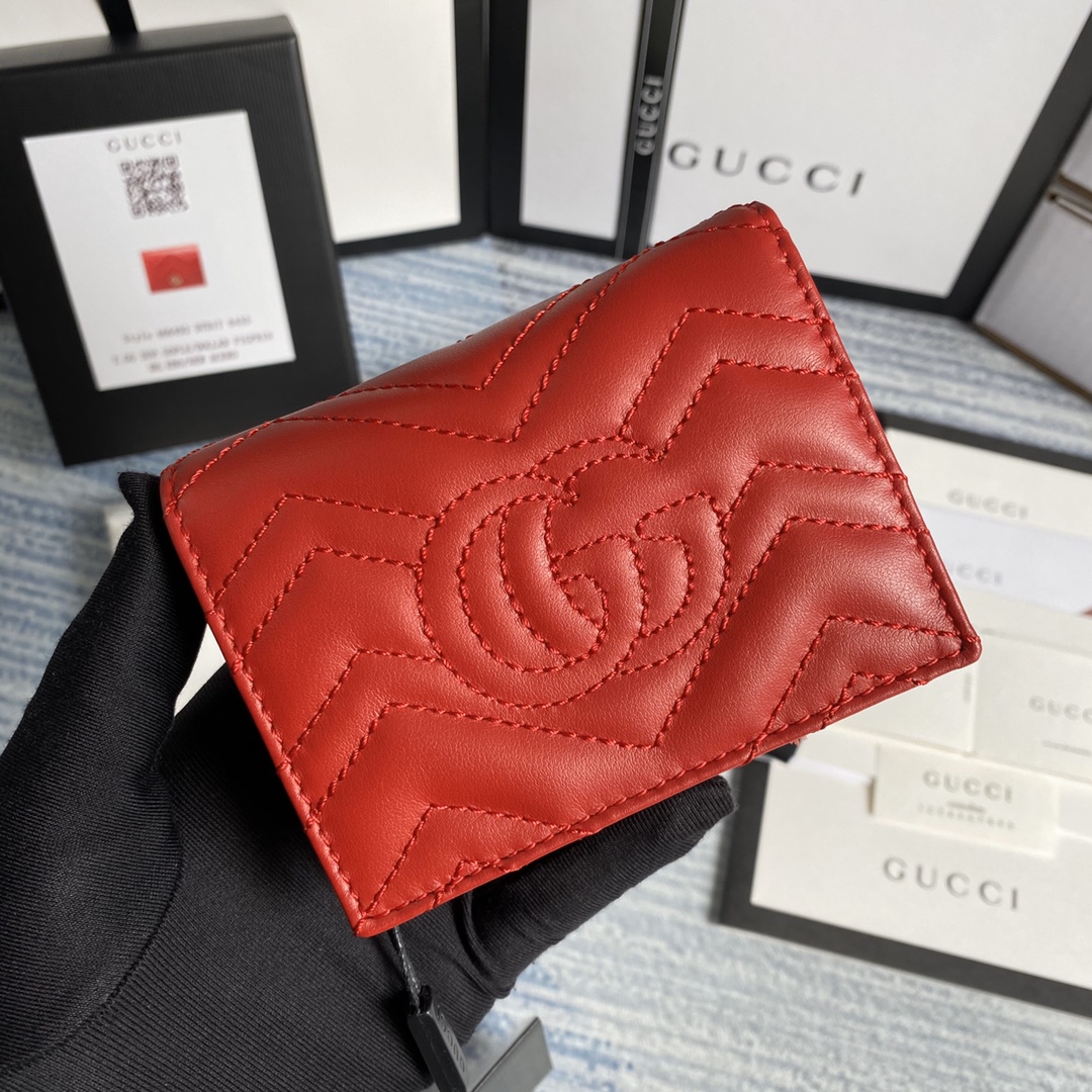 466492 GG Marmont card case wallet, Wallets and Small Accessories for Women