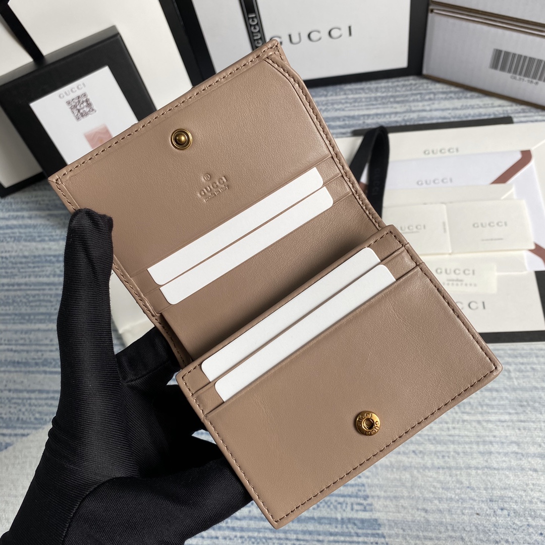 466492 GG Marmont card case wallet, Wallets and Small Accessories for Women