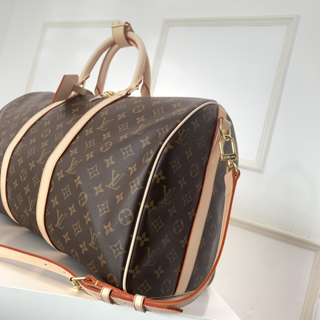 M41416 KEEPALL BANDOULIÈRE 50, Louis Vuitton LV TRAVEL BAG 