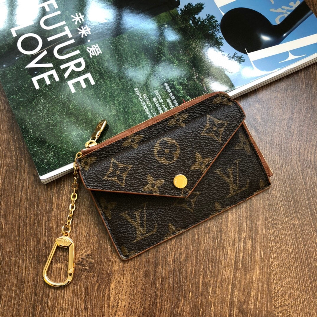 CARD HOLDER RECTO VERSO, LOUIS VUITTON LV  Small Leather Goods