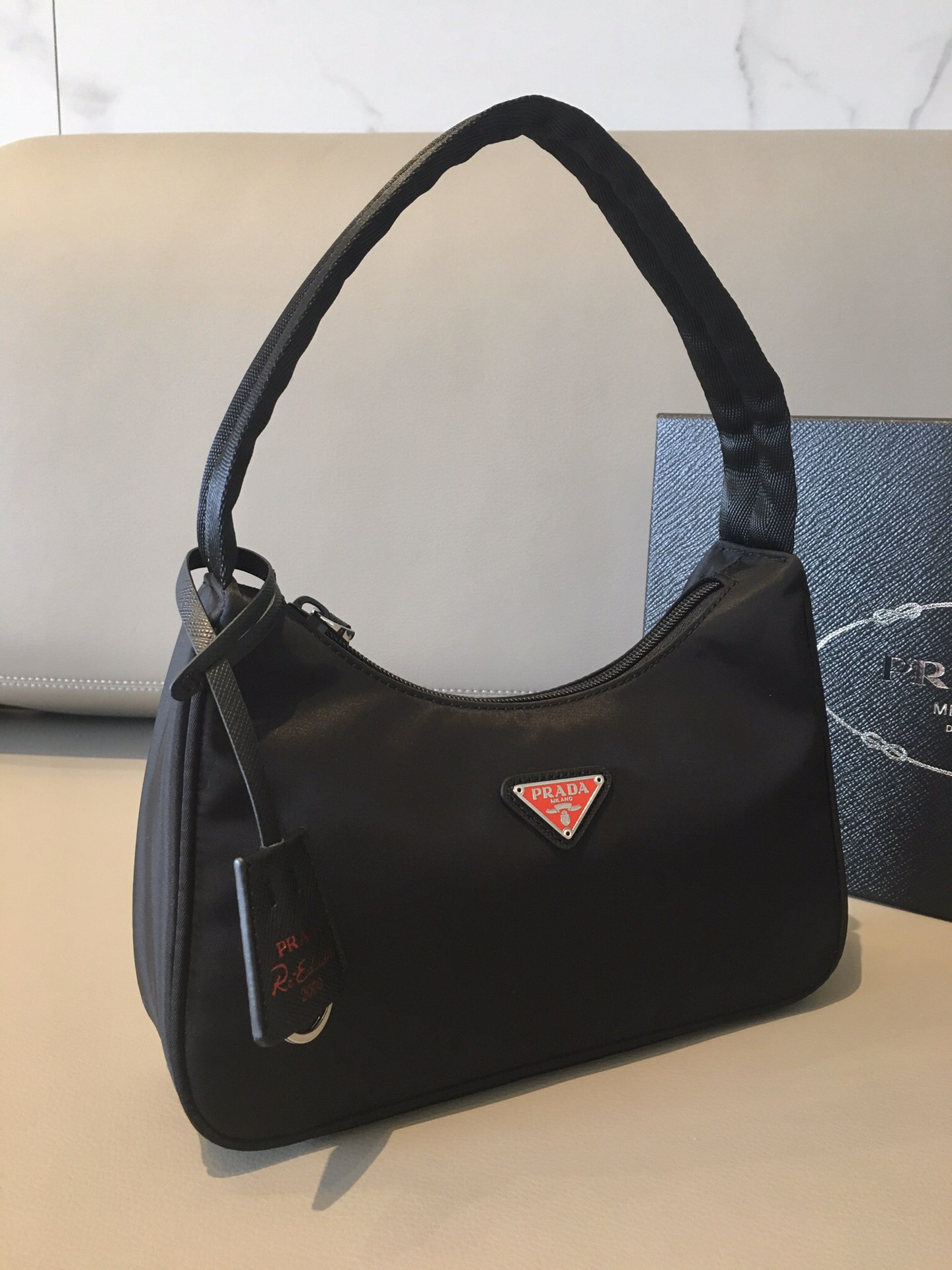 Re-Edition 2000 Nylon Mini Bag, 1NE515 Prada
