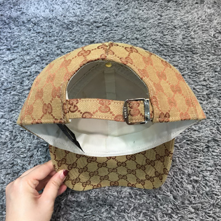 GG canvas baseball hat, GUCCI