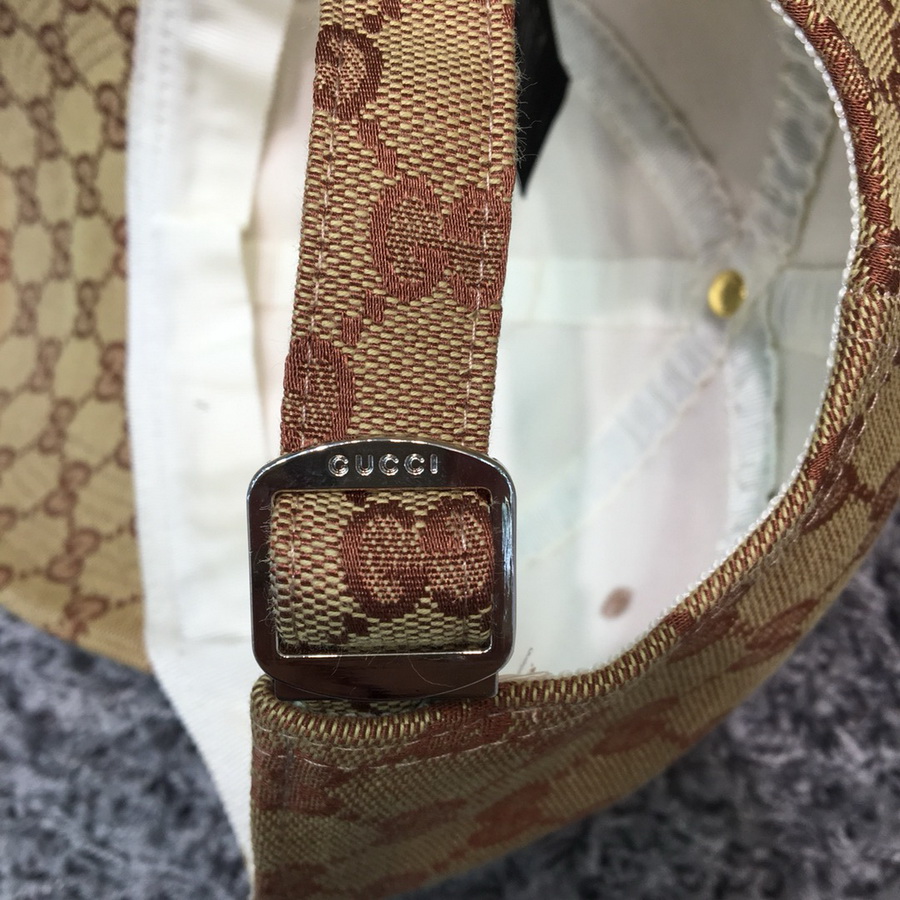 GG canvas baseball hat, GUCCI
