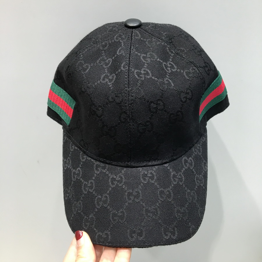 GG canvas baseball hat, GUCCI
