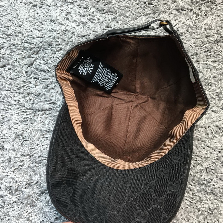GG canvas baseball hat, GUCCI