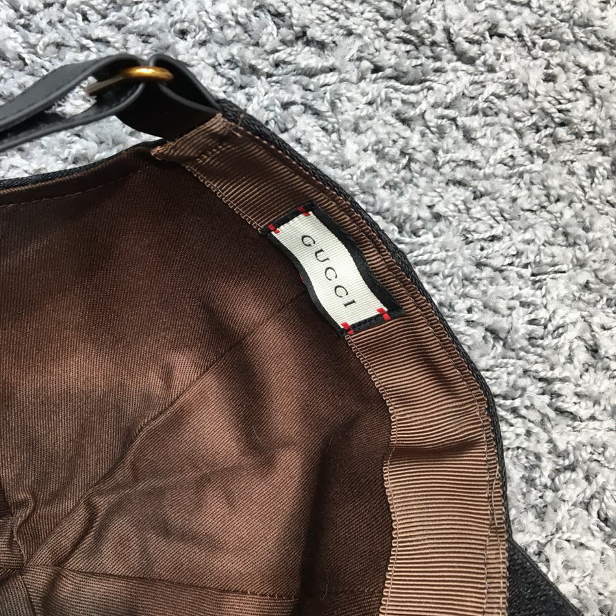 GG canvas baseball hat, GUCCI