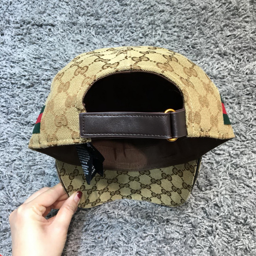 GG canvas baseball hat, GUCCI