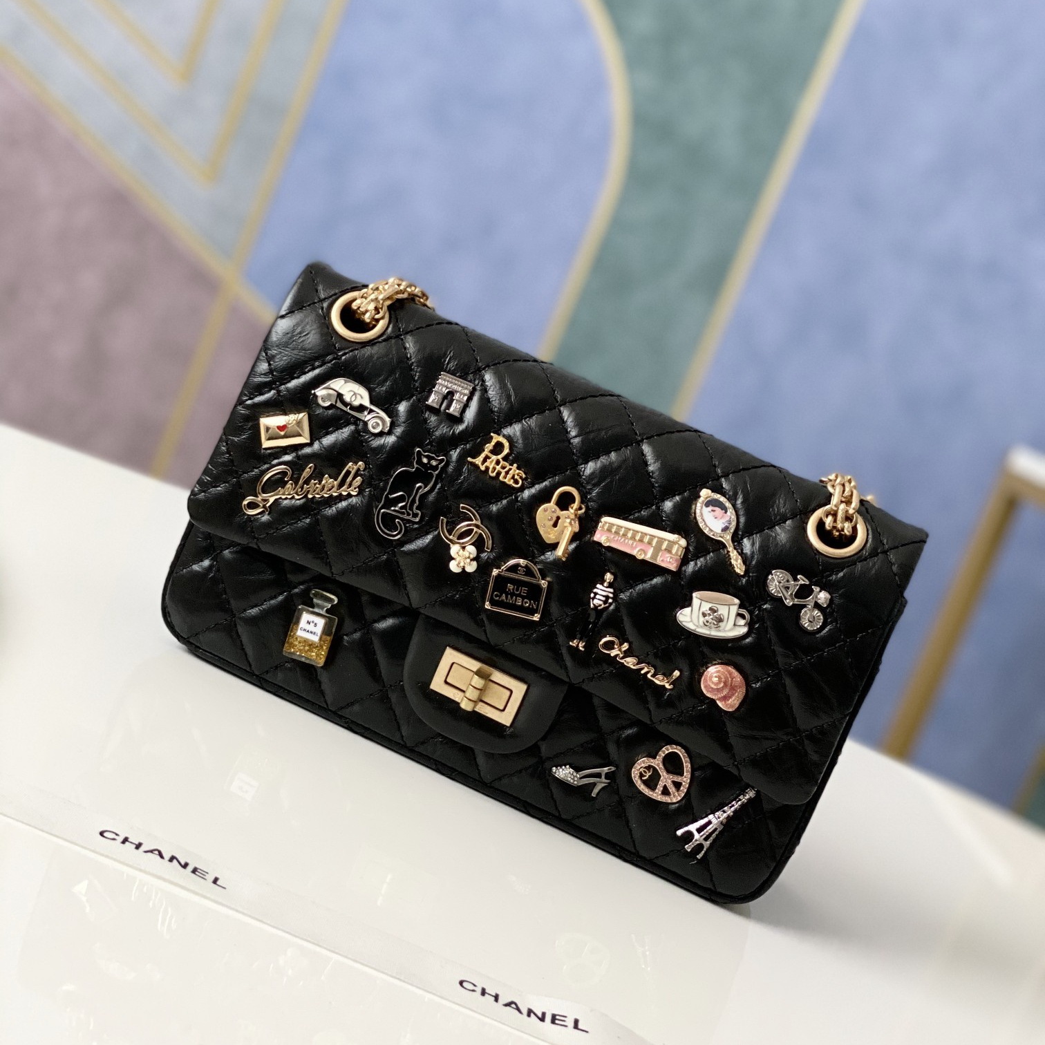 A37586 2.55 handbag, chanel bags