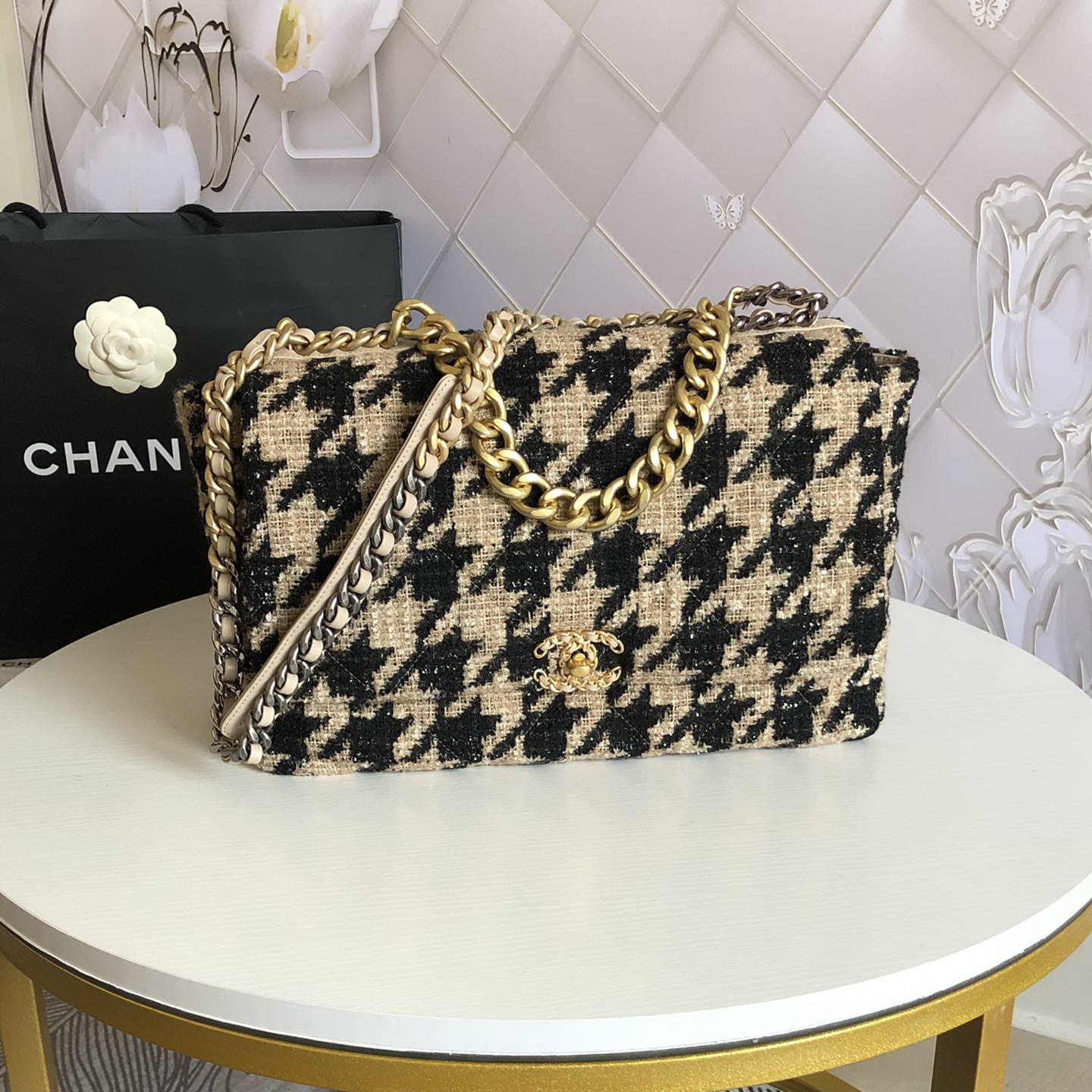 chanel 19 maxi flap bag, CHANEL HANDBAGS