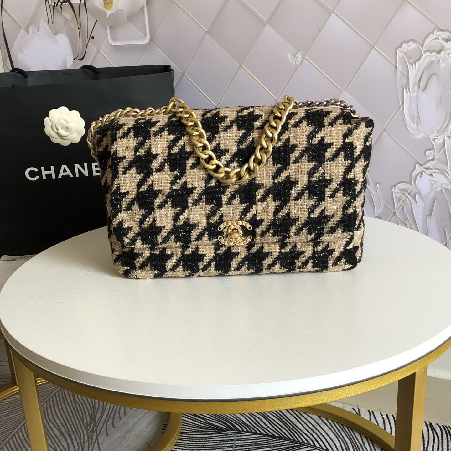 chanel 19 maxi flap bag, CHANEL HANDBAGS