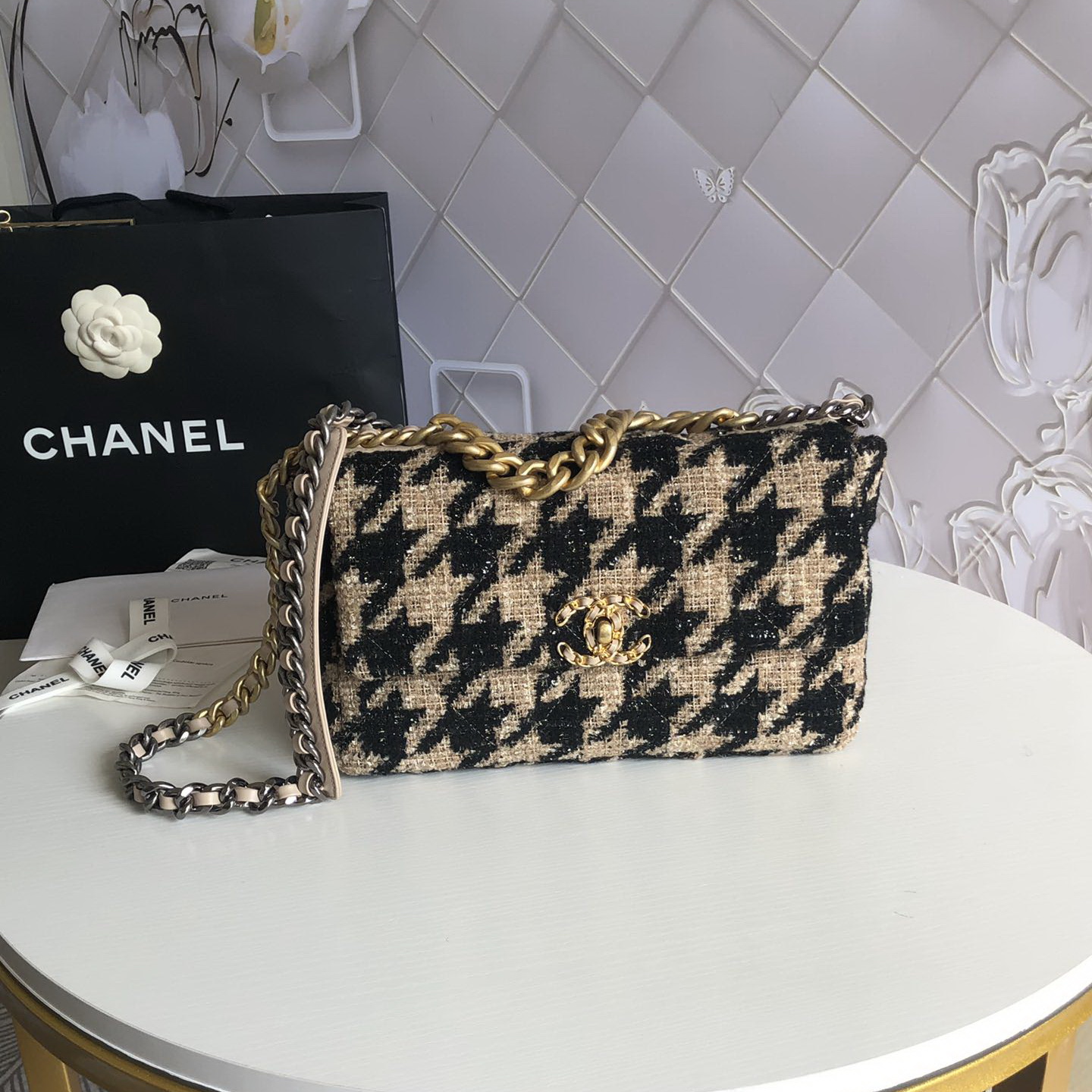 chanel 19 large flap bag