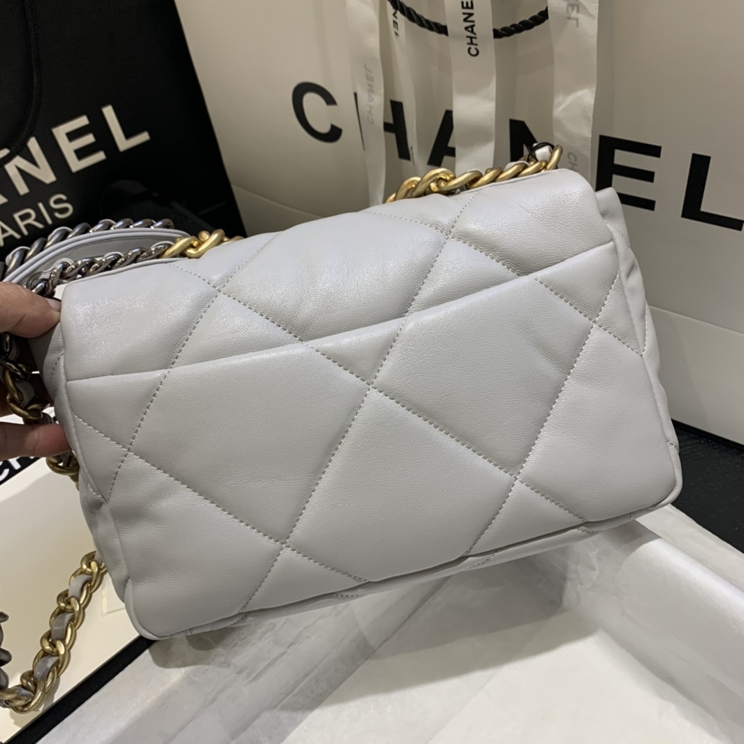 AS1160 chanel 19 small flap bag, CHANEL HANDBAGS