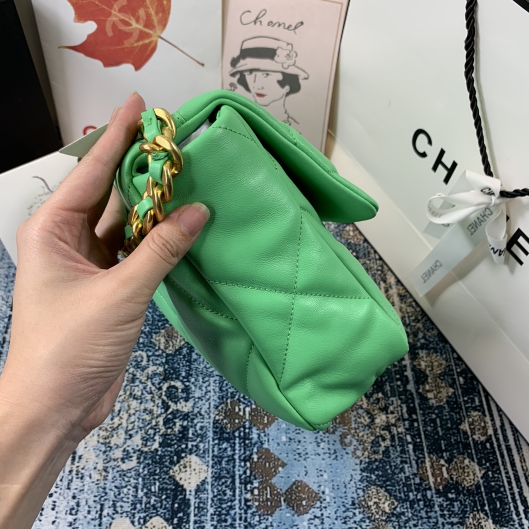 AS1161 chanel 19 large flap bag, CHANEL HANDBAGS