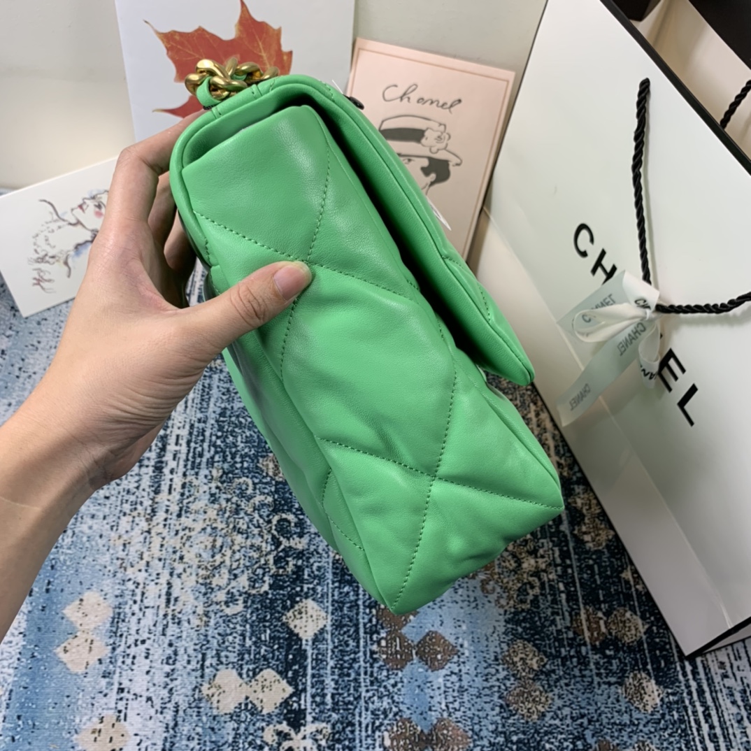 AS1162 chanel 19 maxi flap bag, CHANEL HANDBAGS