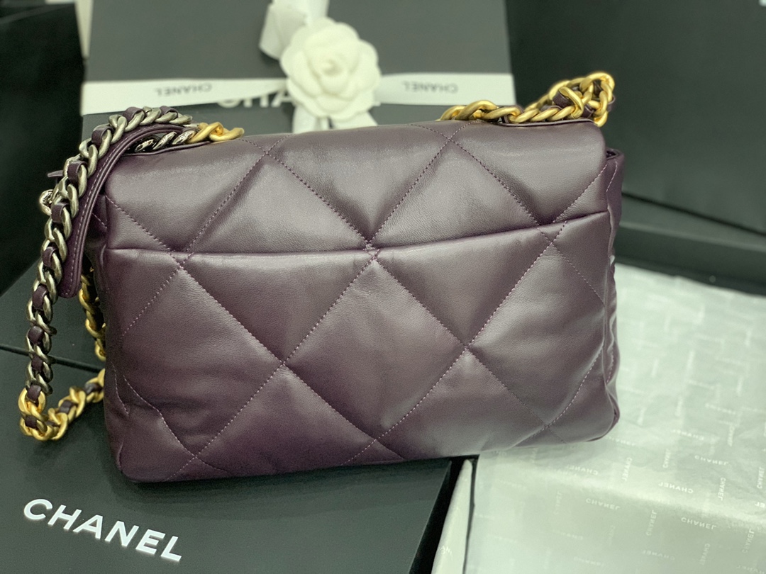 AS1161 chanel 19 large flap bag, CHANEL HANDBAGS