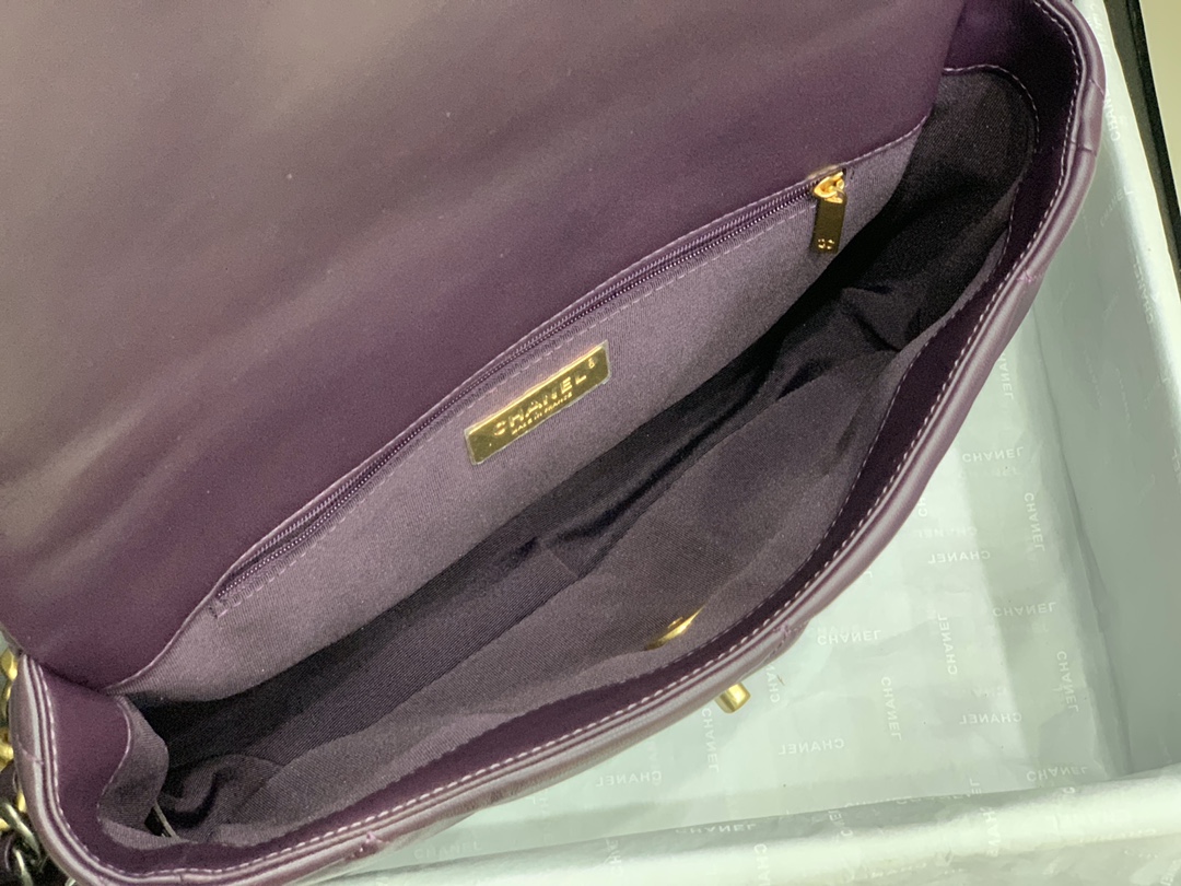 AS1161 chanel 19 large flap bag, CHANEL HANDBAGS
