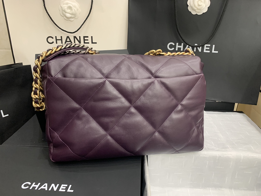 AS1162 chanel 19 maxi flap bag, CHANEL HANDBAGS