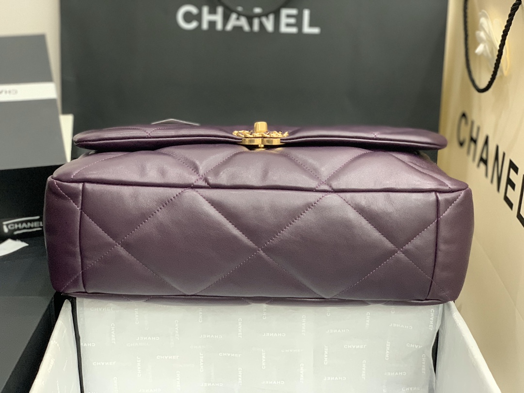 AS1162 chanel 19 maxi flap bag, CHANEL HANDBAGS