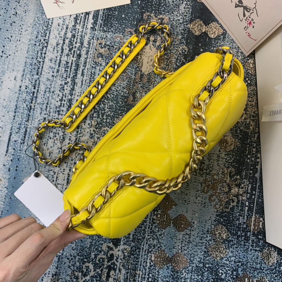AS1160 chanel 19 small flap bag, CHANEL HANDBAGS