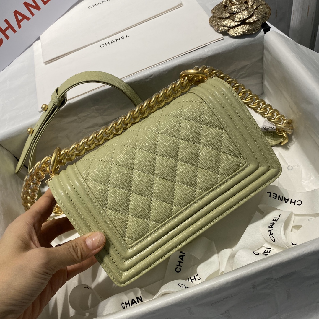 A67085, Small BOY CHANEL Handbag, Calfskin