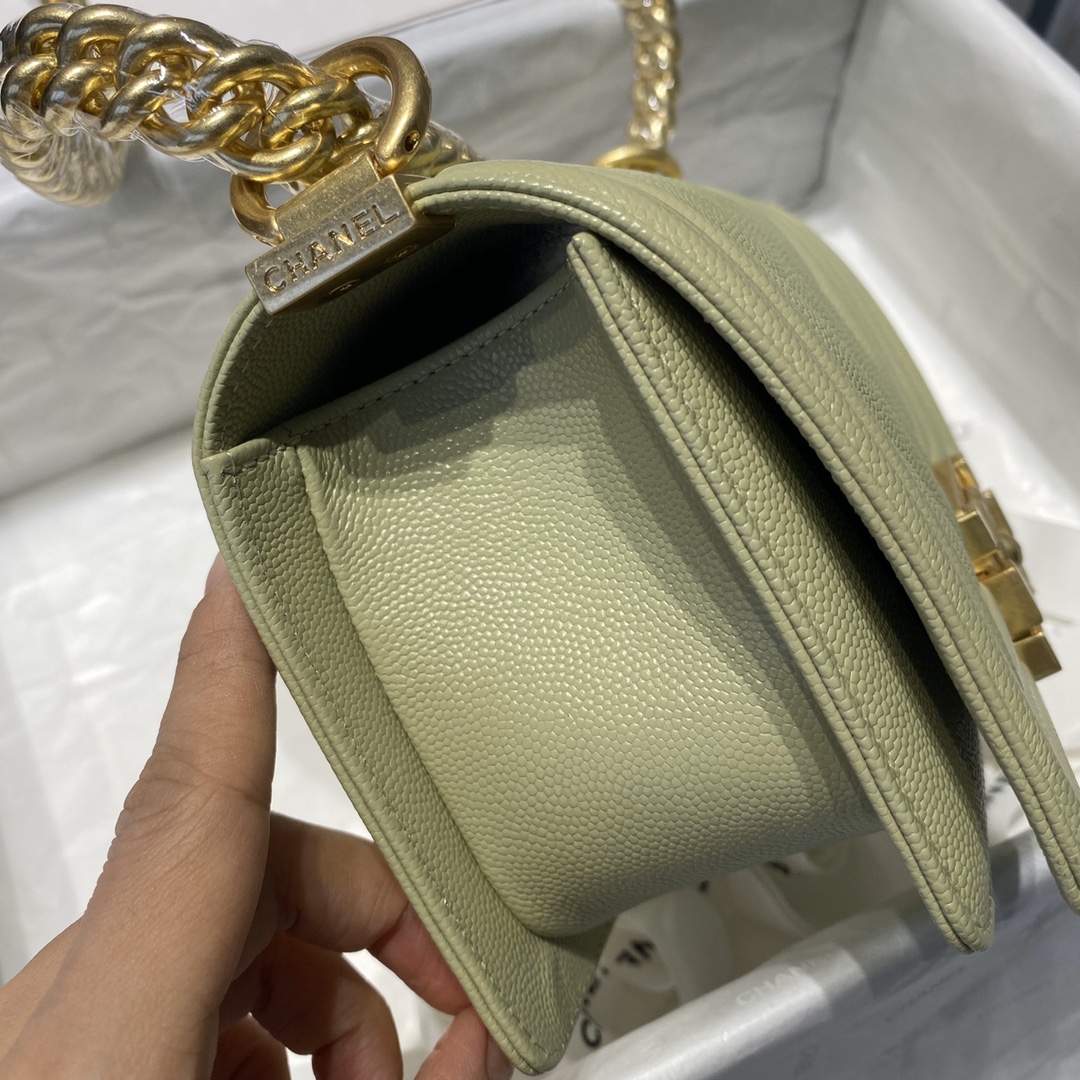 A67085, Small BOY CHANEL Handbag, Calfskin